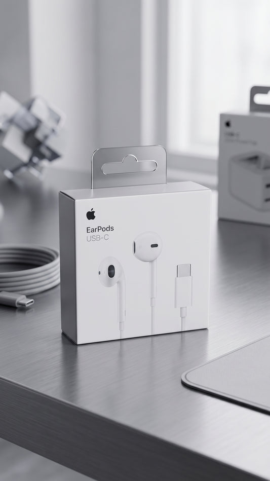 Apple EarPods with USB-C Connector โ Wired Earphones with Mic & Remote
