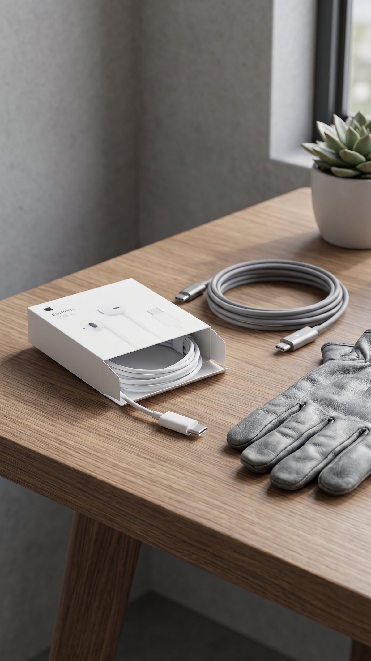 Apple EarPods with USB-C Connector – Wired Earphones with Mic & Remote
