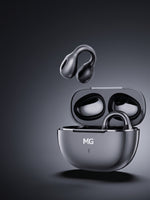 MG Open-Ear Clip-On Wireless Earbuds with Mic – Bluetooth HD Sound