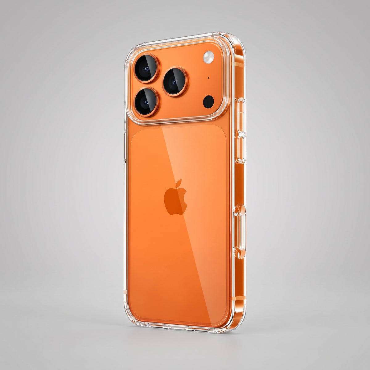 غطاء حماية فائق النحافة والوضوح لهاتف iPhone 17 Pro Max - غطاء كريستالي شفاف مقاوم للصدمات