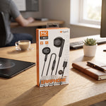 Maketop MK M23 Type-C Wired Earphones with Mic – Deep Bass