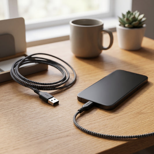 Wopow FB02 2M Braided Lightning Fast Charging & Data Cable