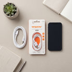 كابل شحن سريع ومزامنة بيانات USB إلى Lightning بطول 1 متر من Wopow طراز LC505